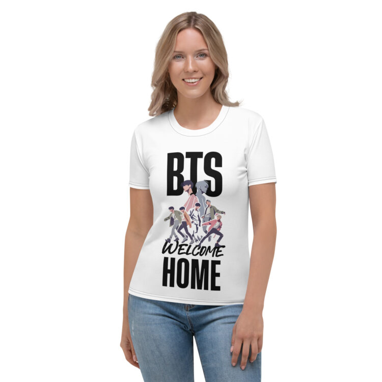 Camiseta BTS Army Welcome Home para mujer - Imagen 3