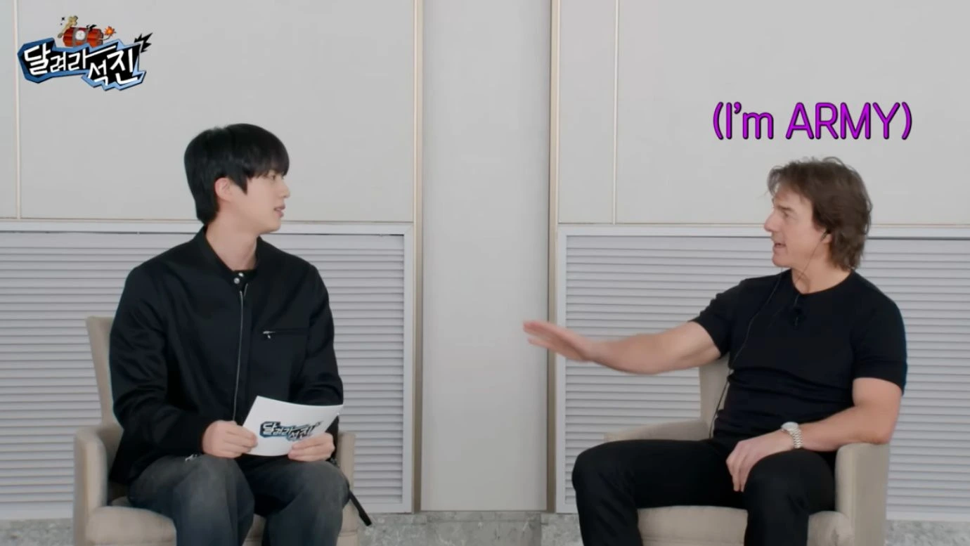 Tom Cruise aparece junto a Jin con “Misión: Jin-Possible”
