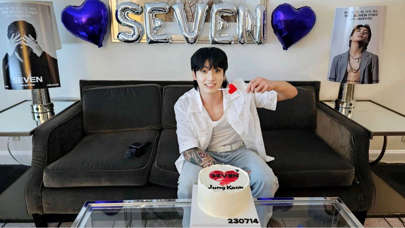 SEVEN de Jungkook rompe récords globales