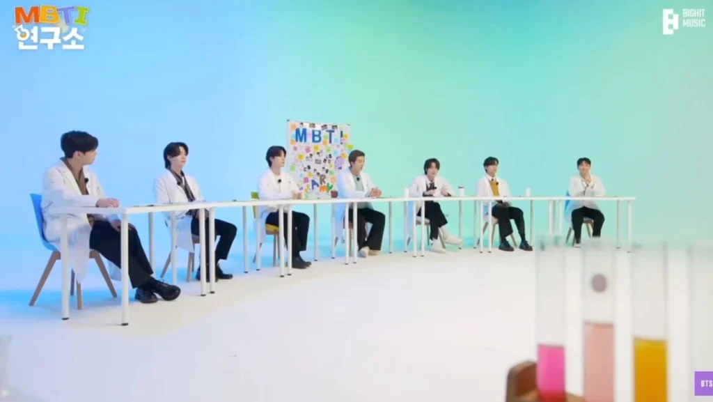 Test MBTI de BTS