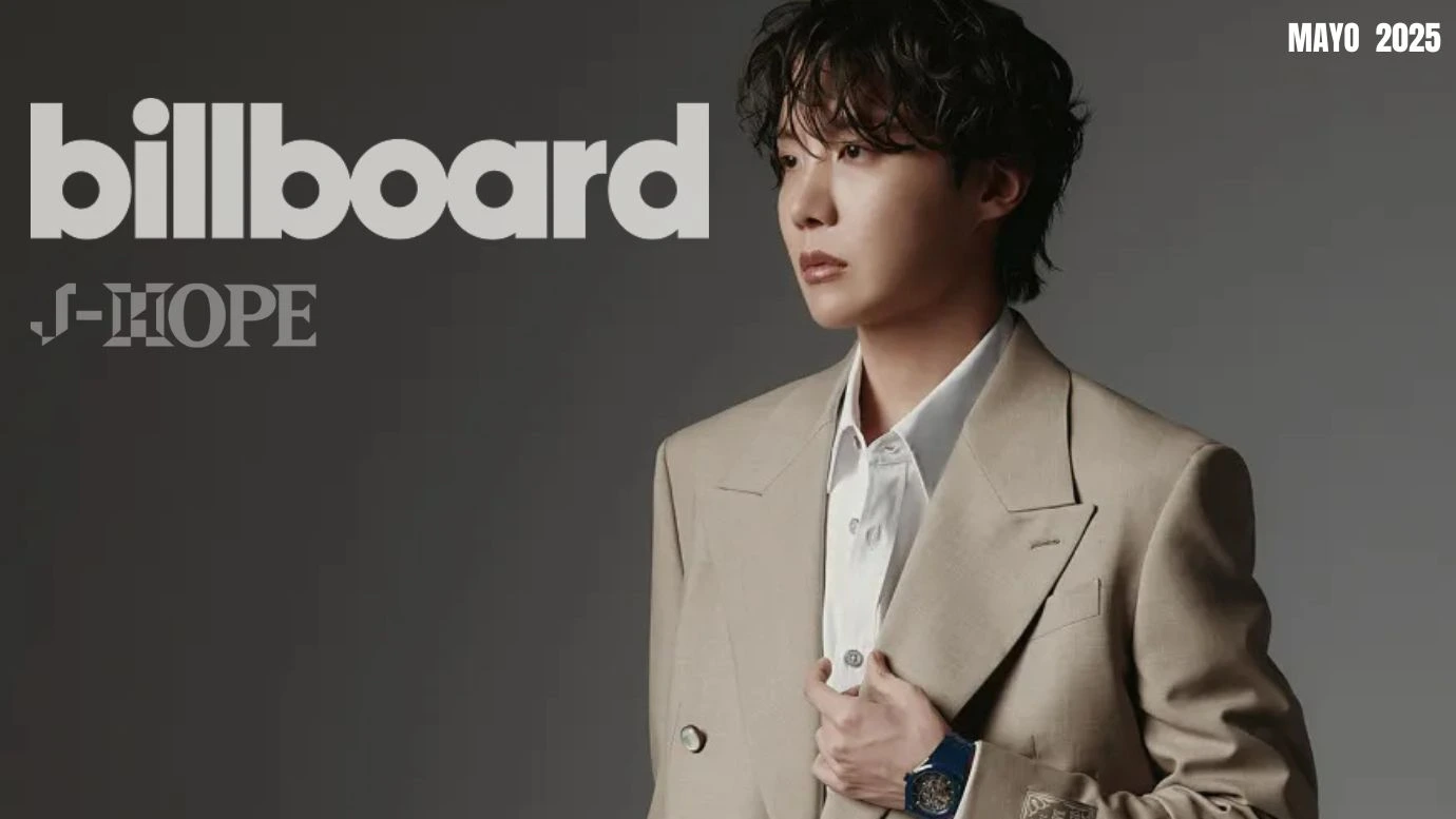 La portada de Billboard en mayo brilla con J-Hope