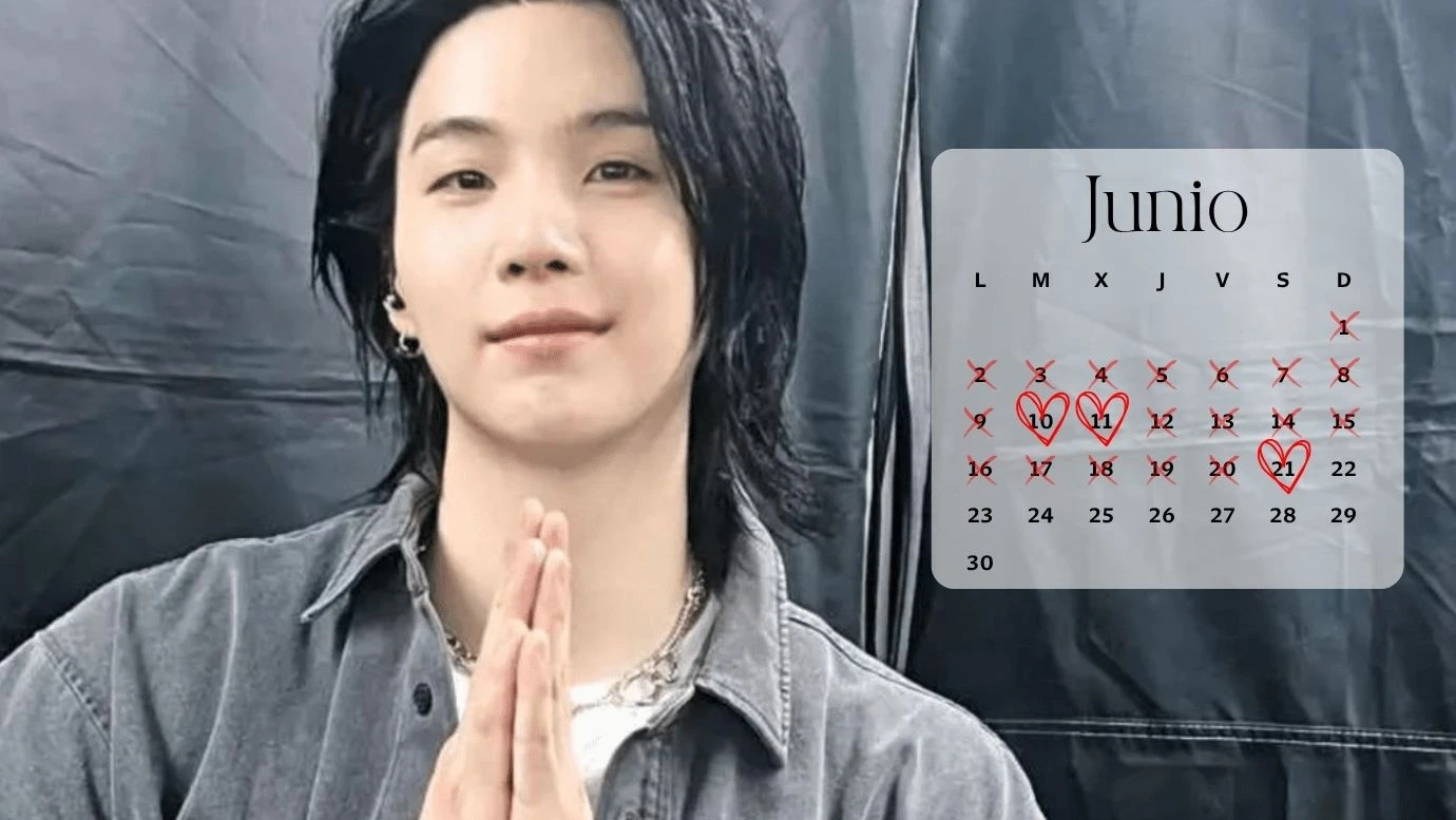 SUGA finaliza su servicio militar en menos de 15 días