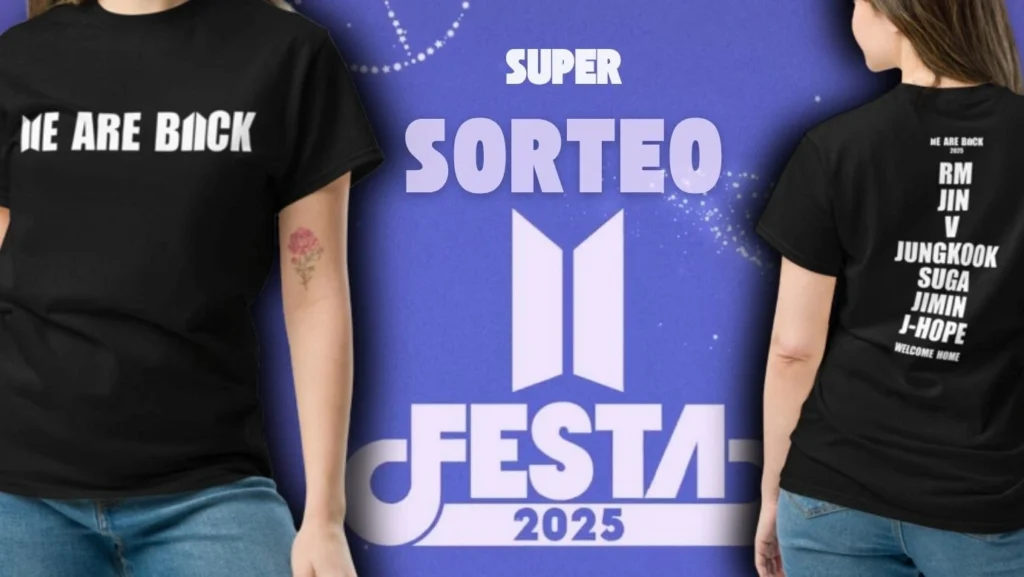 sorteo bts