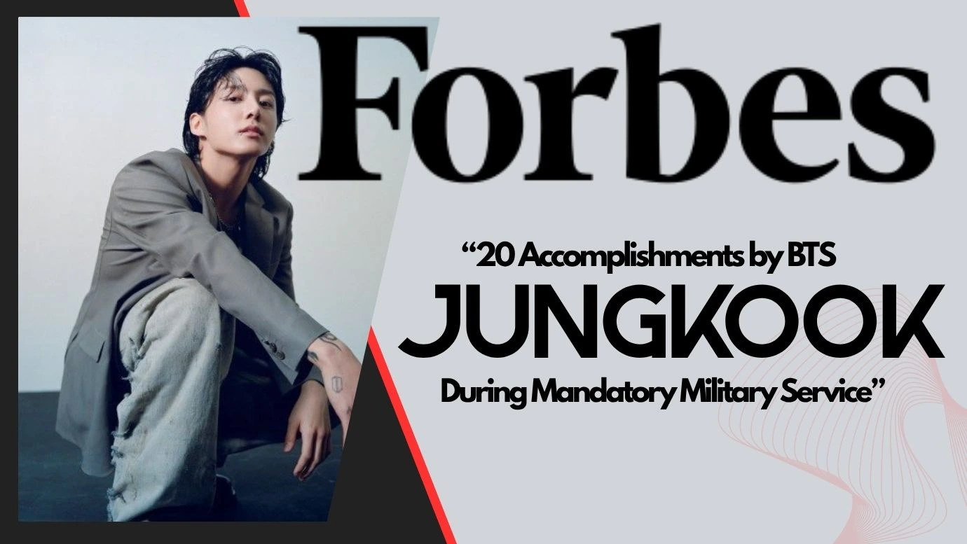 Forbes reconoce 20 logros de Jungkook en su servicio militar