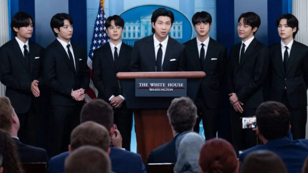 BTS EN LA CASA BLANCA