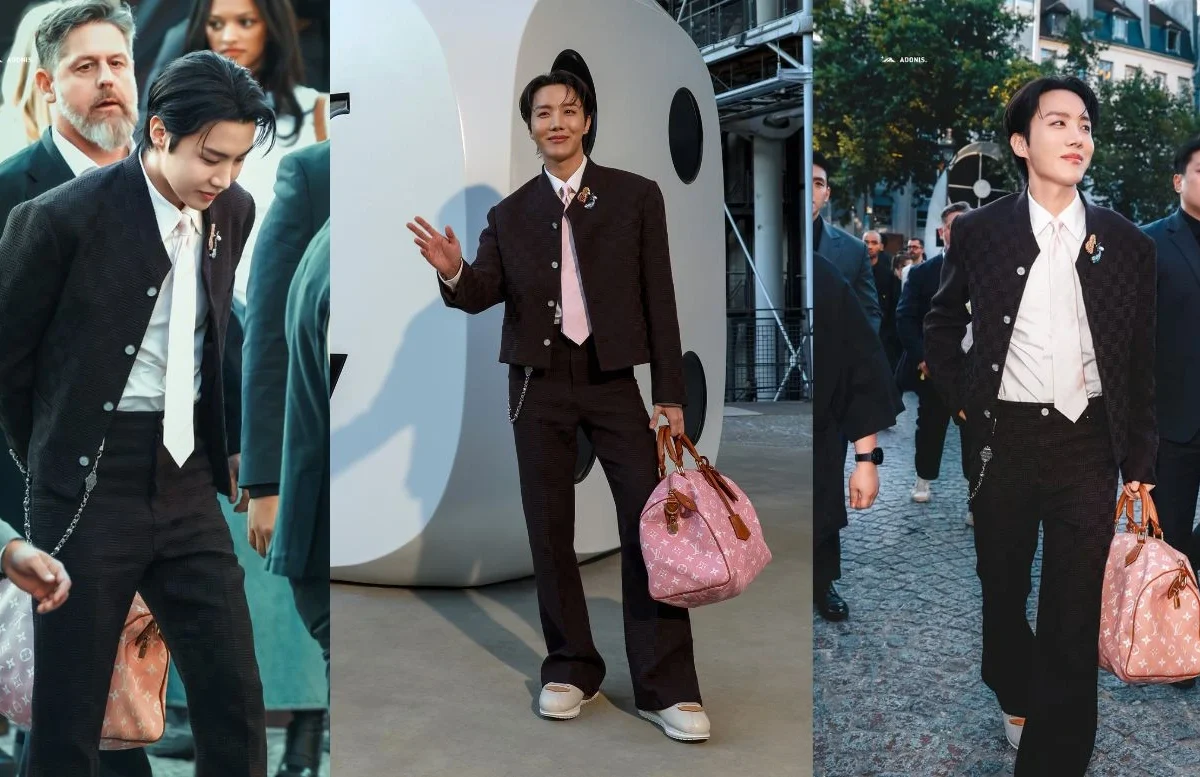 J-Hope en la Semana de la Moda Masculina