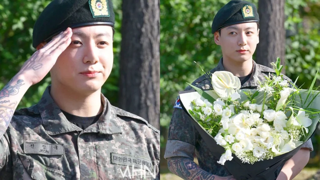 jungkook servicio militar