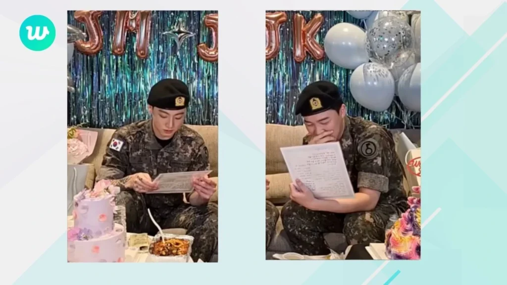 Live de Jimin y Jungkook en Weverse