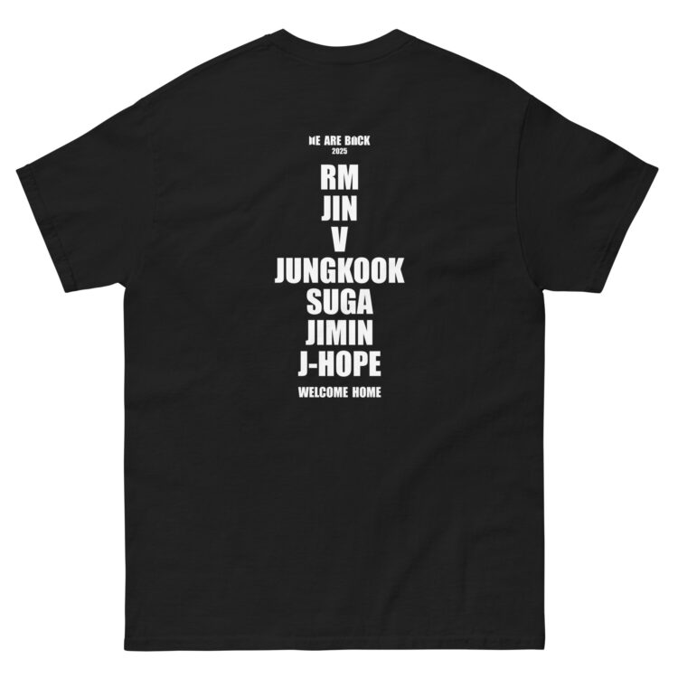 Camiseta We Are Back BTS - Imagen 5