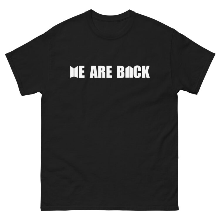 Camiseta We Are Back BTS