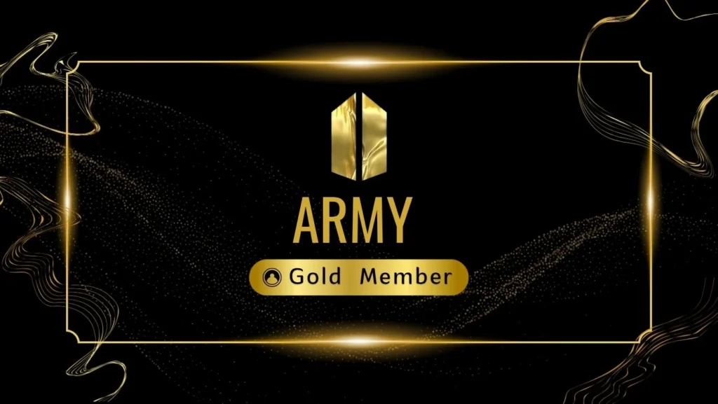 Membresía “GOLD MEMBER” de BTS