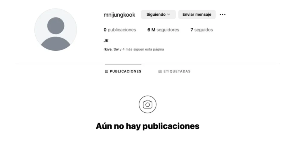 Jungkook tiene nuevo Instagram