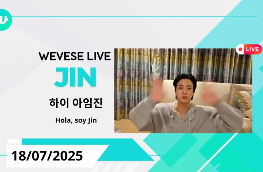 Live de Jin: Hola