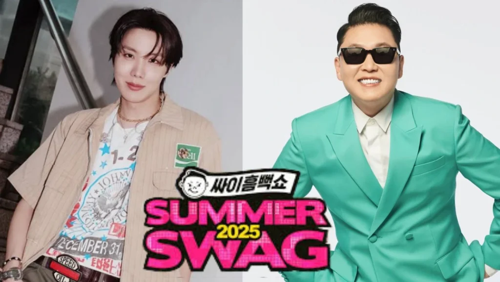 J-Hope junto a Psy