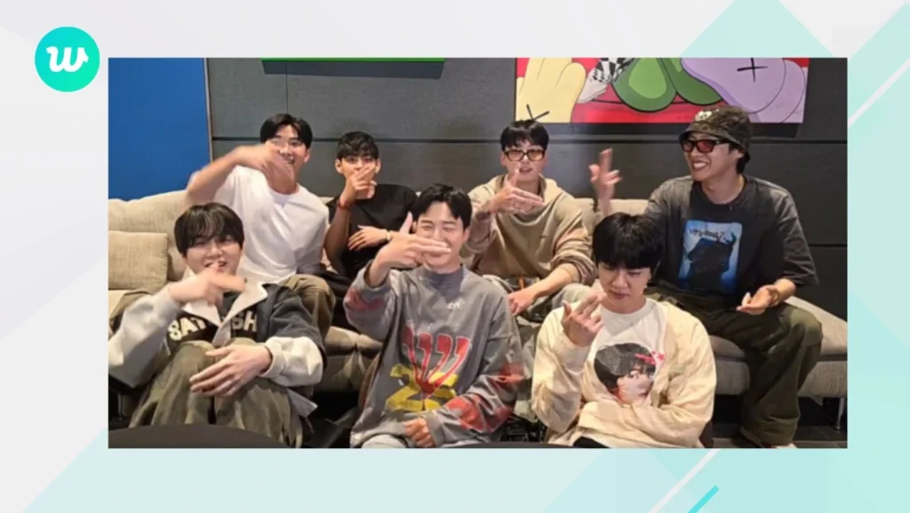 Live de BTS en WEVERSE