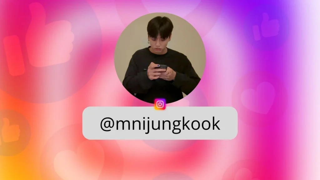 Jungkook tiene nuevo Instagram