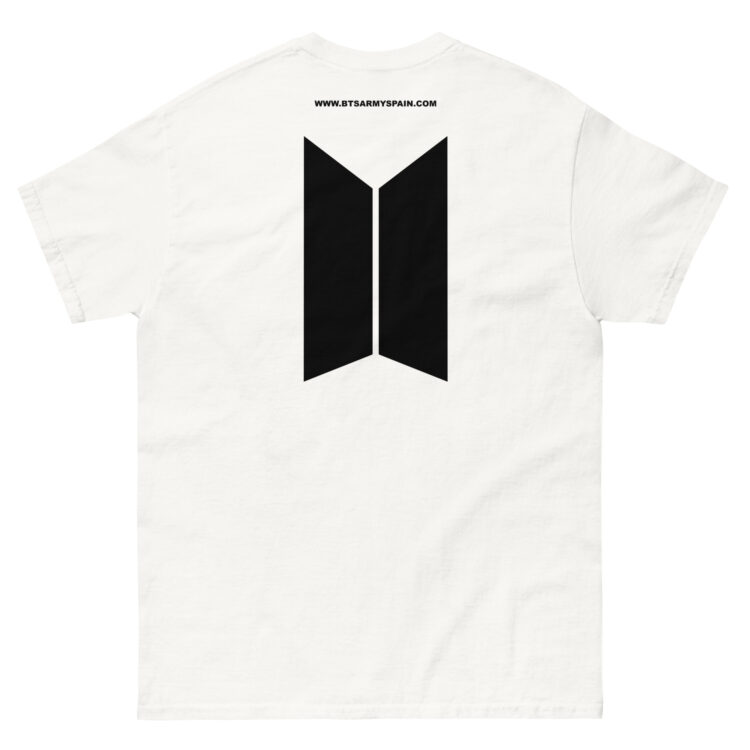 Camiseta BTS ARMY IT´S HERE Blanca - Imagen 6