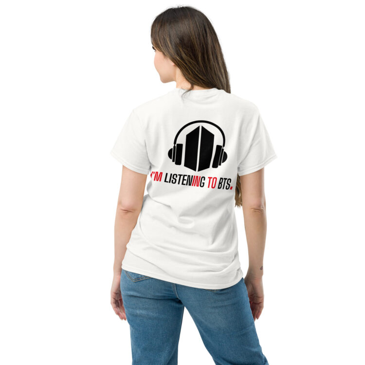 Camiseta No molestes, estoy escuchando BTS - Imagen 3