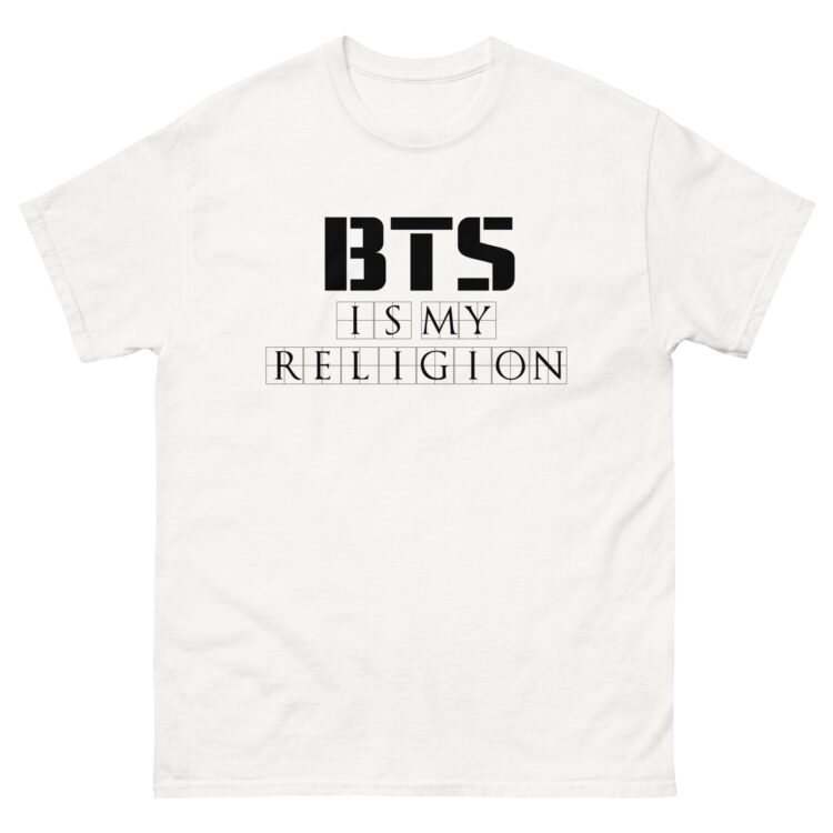 Camiseta BTS Is my Religion