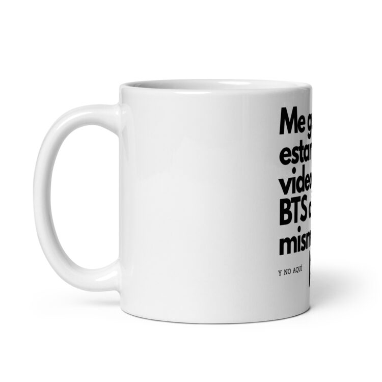Taza me gustaría estar en un videoclip de BTS - Imagen 3